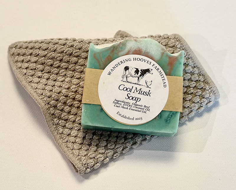 cool musk soap