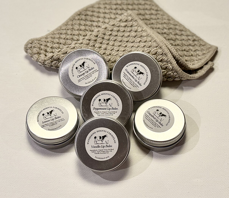 Flavored lip balm