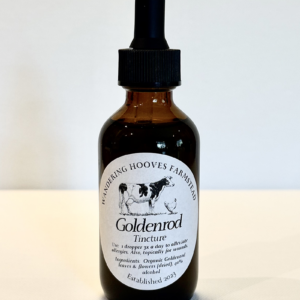 goldenrod tincture bottle