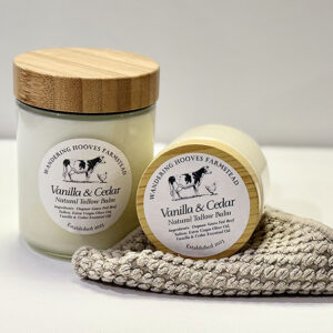 vanilla cedar skin balm